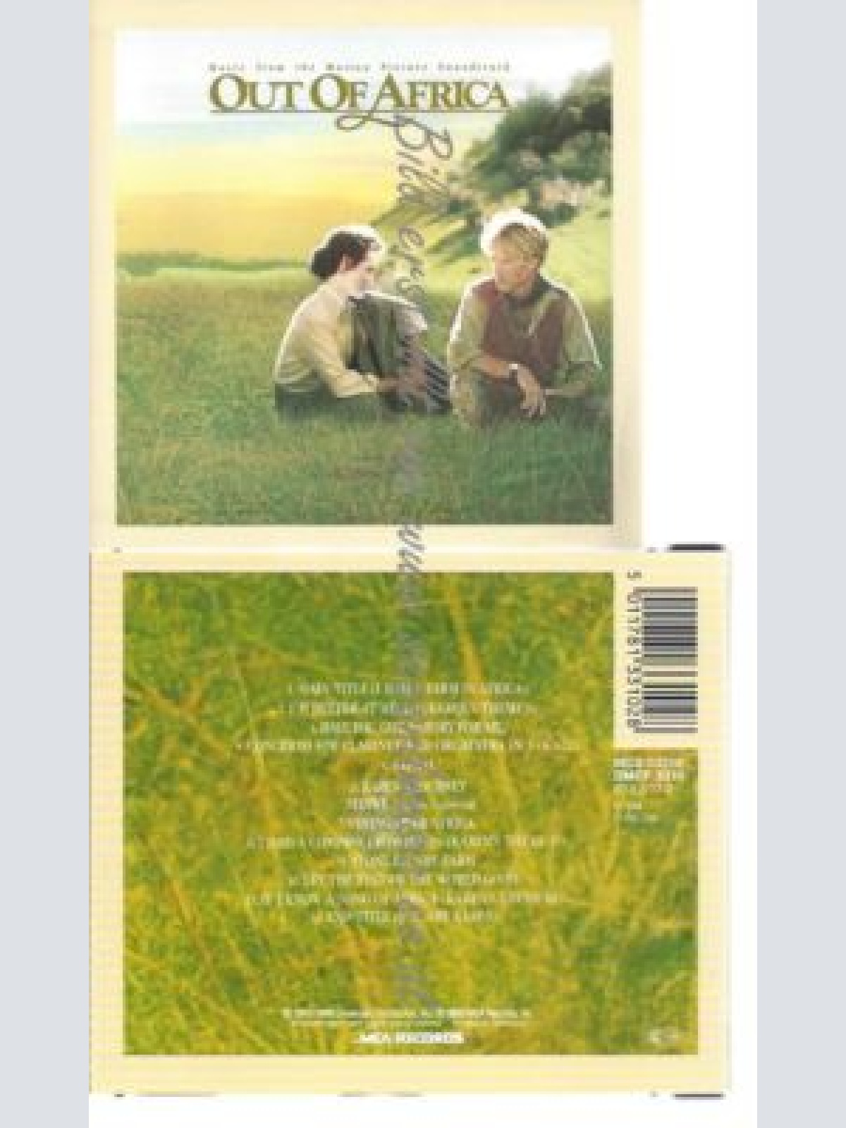 CD--VARIOUS ARTISTS--    OUT OF AFRICA