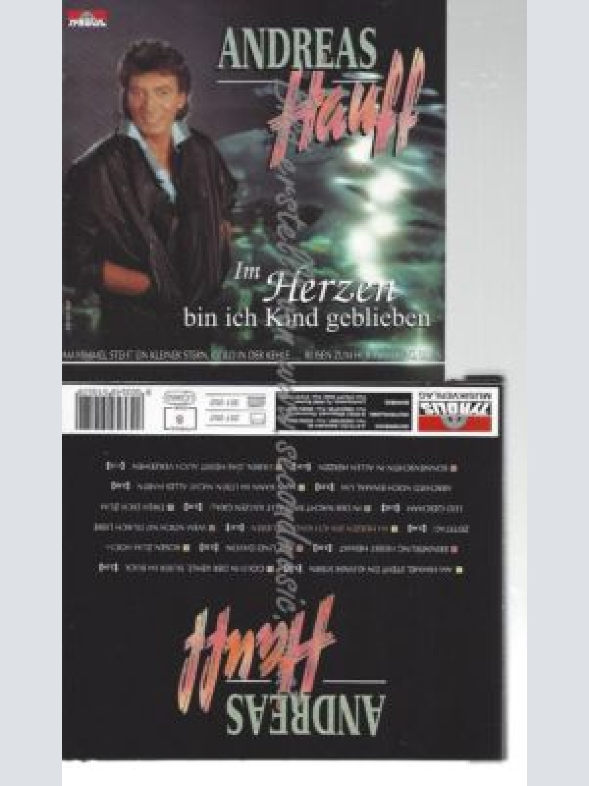 CD--ANDREAS HAUFF--    IM HERZEN BIN ICH KIND GEBLIEBEN
