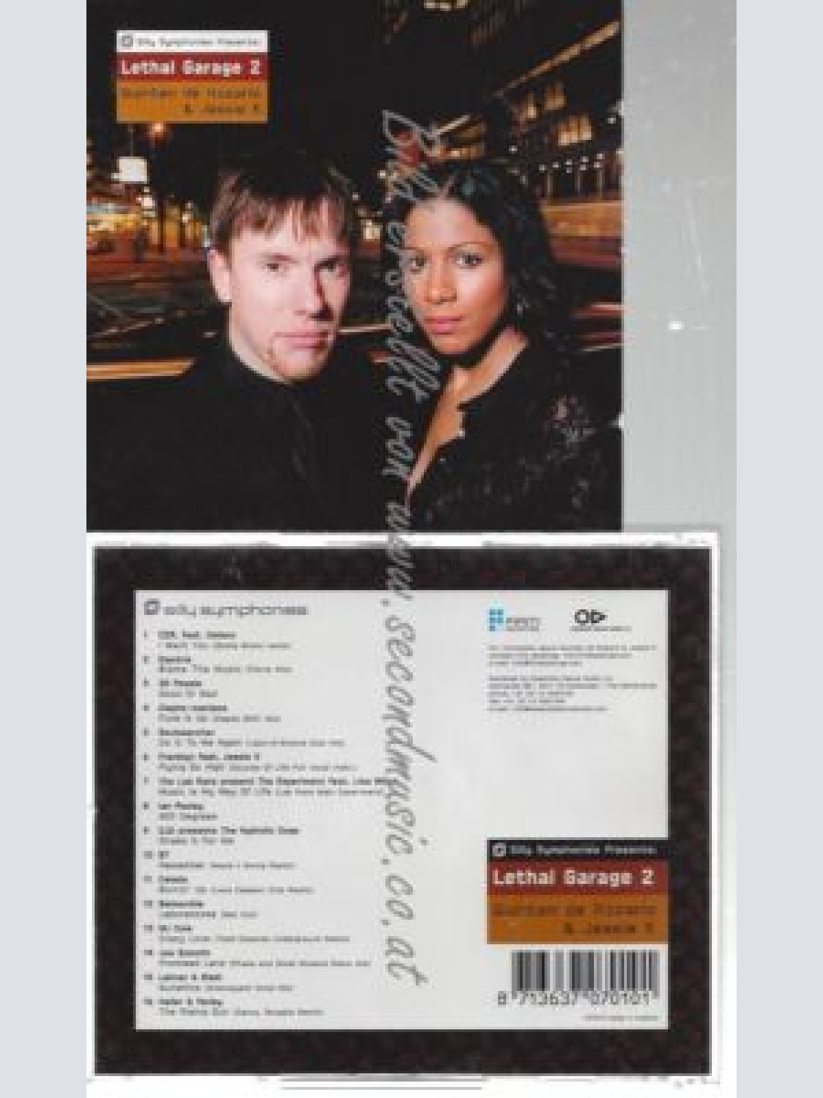 CD--VARIOUS DANCE ARTISTS--    LETHAL GARAGE  2 QUINTEN DE ROZ