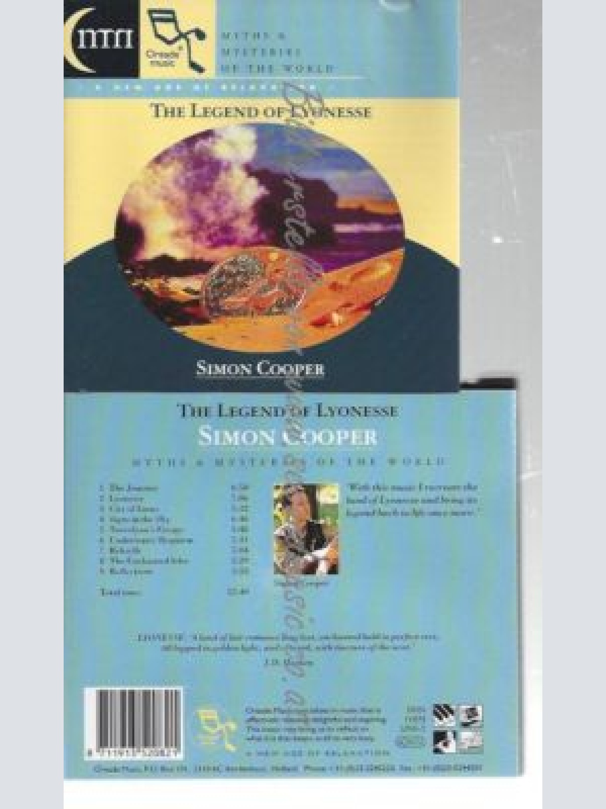 CD--SIMON COOPER--    CELTIC MYTH: LOST LANDS OF LYONNESSE