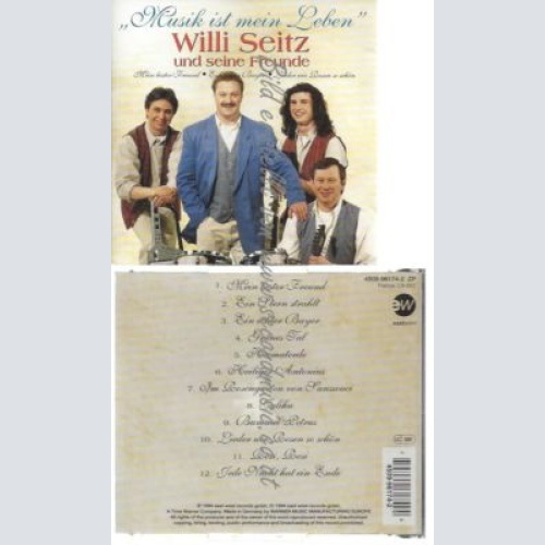 CD--WILLI SEITZ--    MUSIK IST MEIN LEBEN