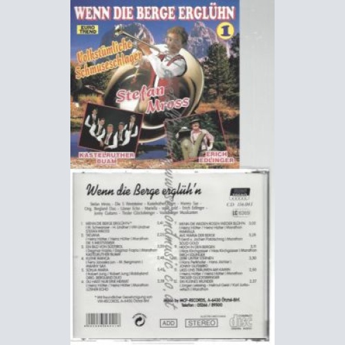 CD--Wenn die Berge erglühn - Stefan Mross - Kaselruther Sonderedition