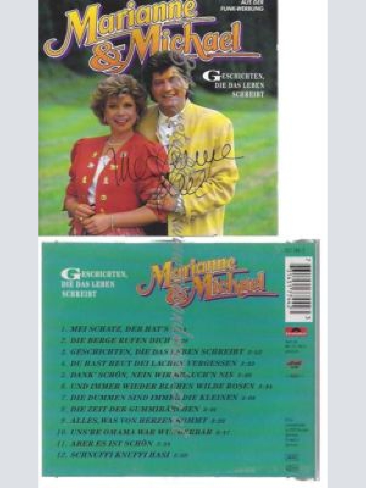 CD--MARIANNE & MICHAEL--    GESCHICHTEN, DIE DAS LEBEN SCHREIBT