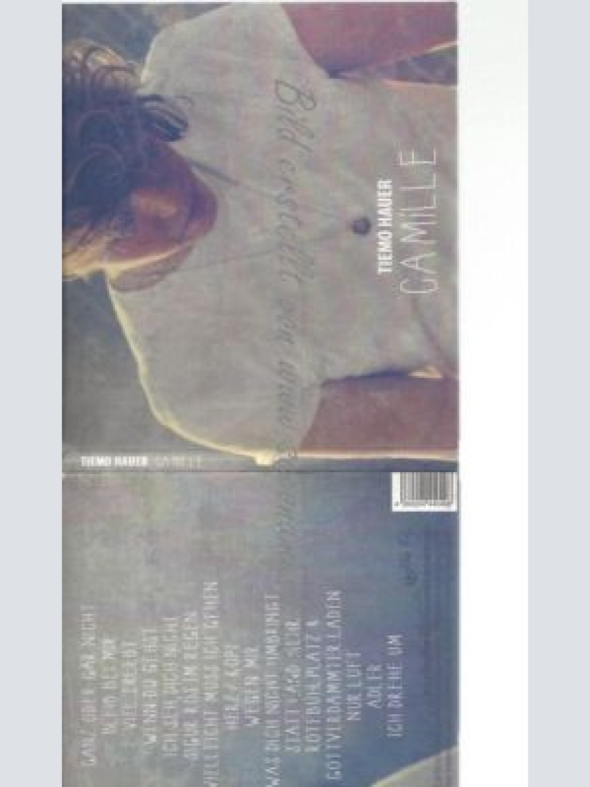 CD--CAMÍLLE (Digipak)  | Doppel-CD //  Tiemo Hauer