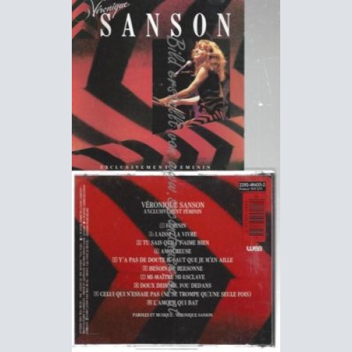 CD--VERONIQUE SANSON--    EXCLUSIVEMENT FEMININ