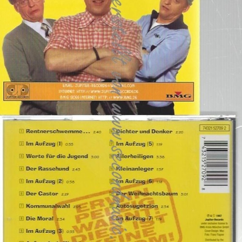 CD--BARWASSER--    RENTNERSCHWEMME