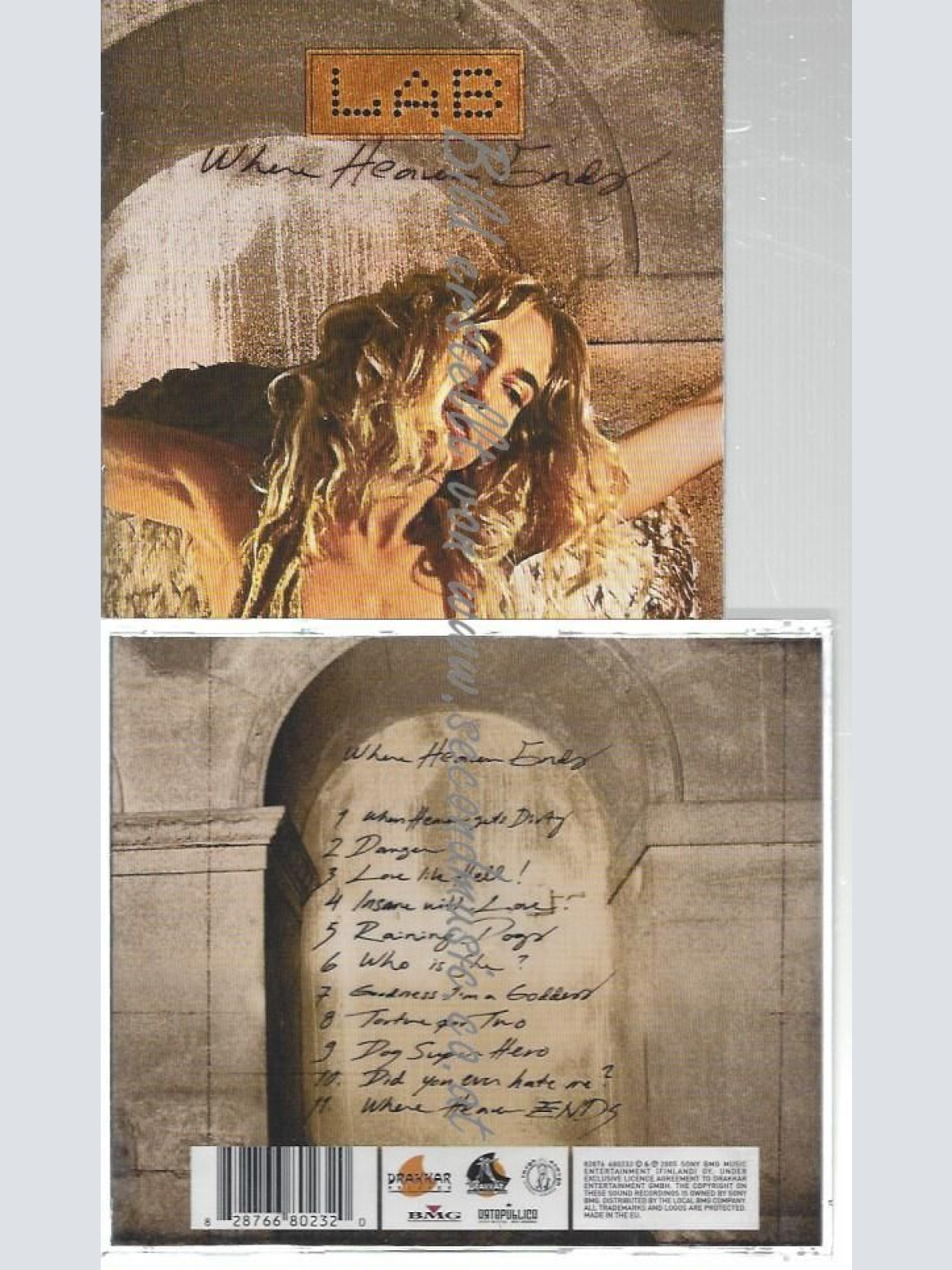 CD--LAB--    WHERE HEAVEN ENDS