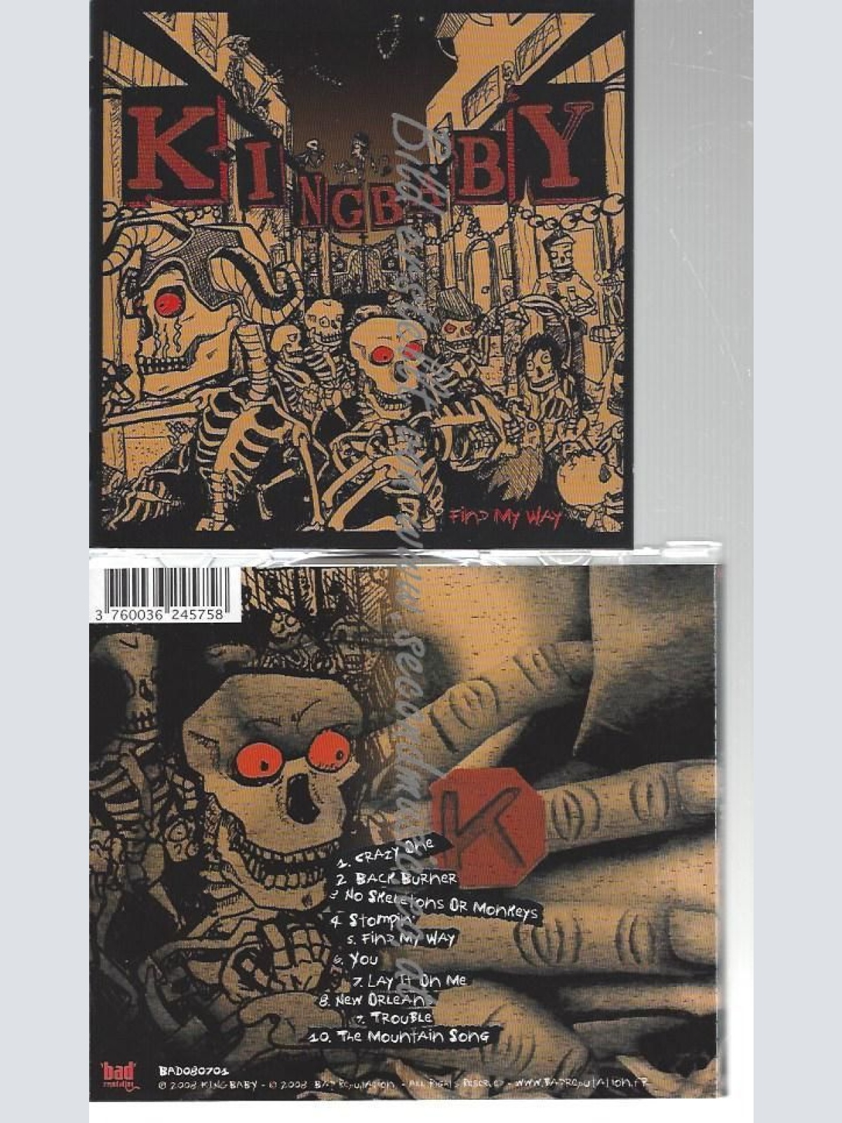 CD--KINGBABY--    FIND MY WAY