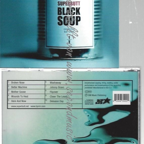 CD--SUPERBUTT--    BLACK SOUP