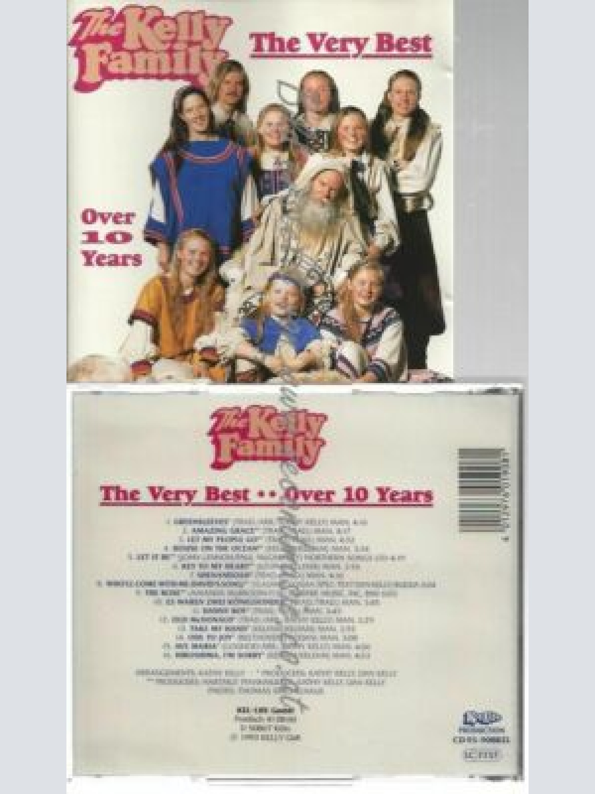 CD--KELLY FAMILY--VERY BEST OVER 10  YEARS