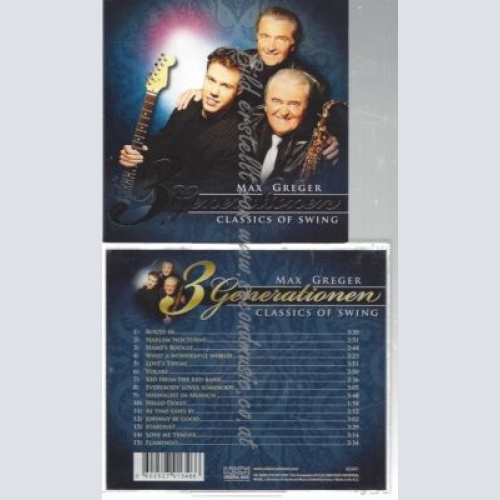 CD--MAX GREGER--     GENERATIONEN MAX GREGER