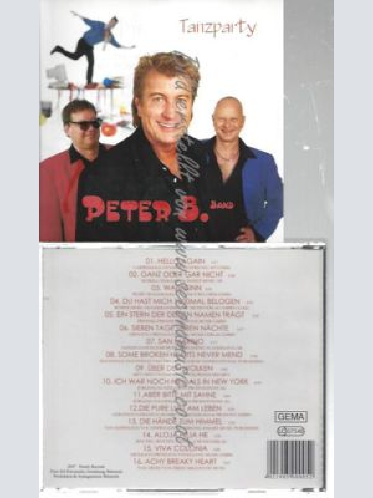 CD--PETER B. BAND--    TANZPARTY