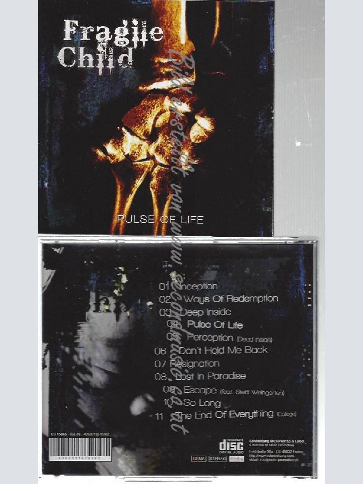 CD--FRAGILECHILD--    PULSE OF LIFE