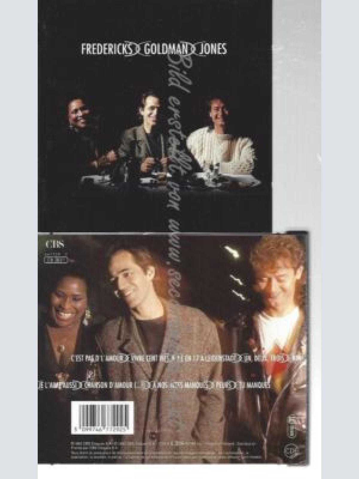 CD--FREDERICKS GOLDMAN JONES--    FREDERICKS,GOLDMAN,JONES