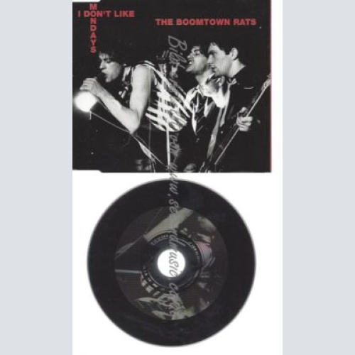 CD--BOOMTOWN RATS--    I DON'T LIKE MONDAYS --