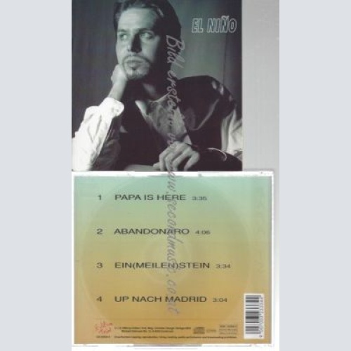 CD--EL NINO --PAPA IS HERE