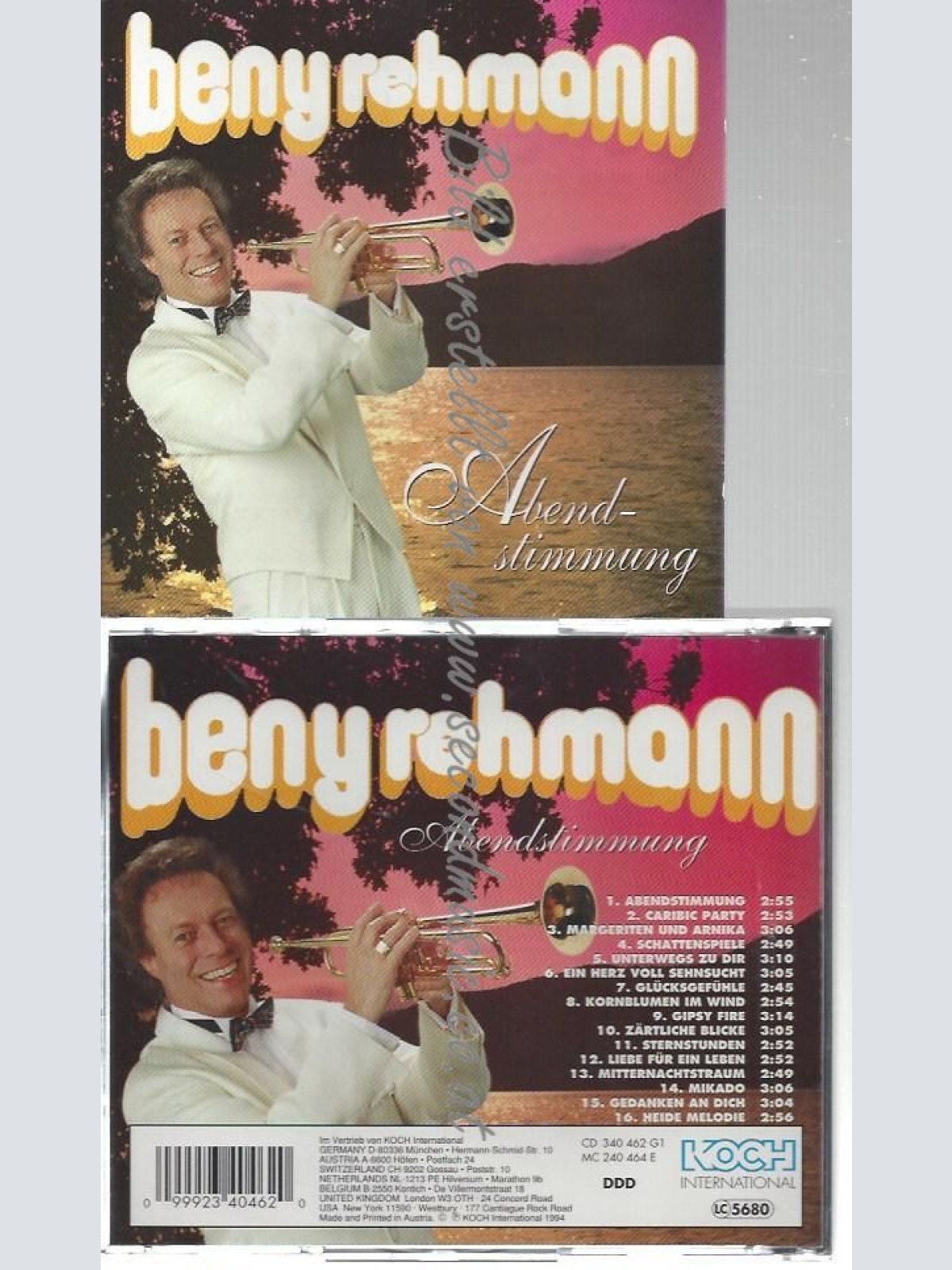 CD--Abendstimmung //  Beny Rehmann Quintett