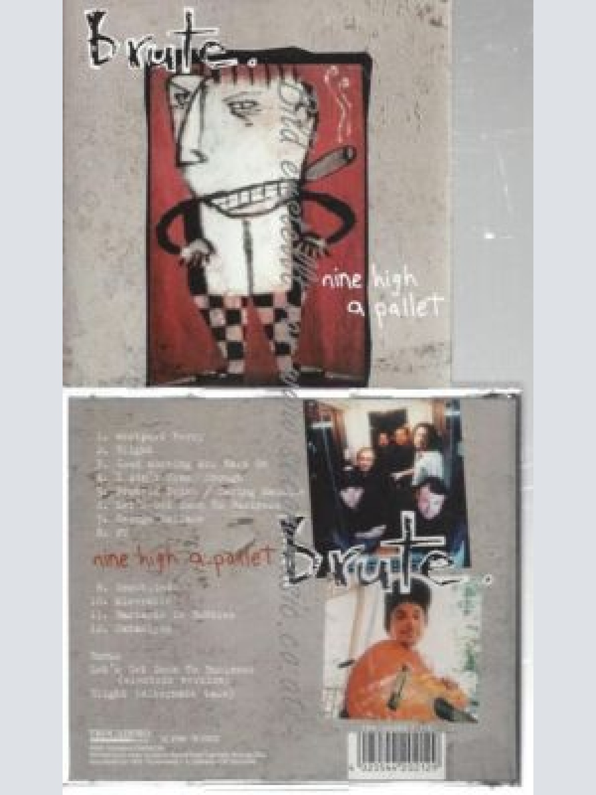CD--BRUTE--    NINE HIGH A PALLET   //