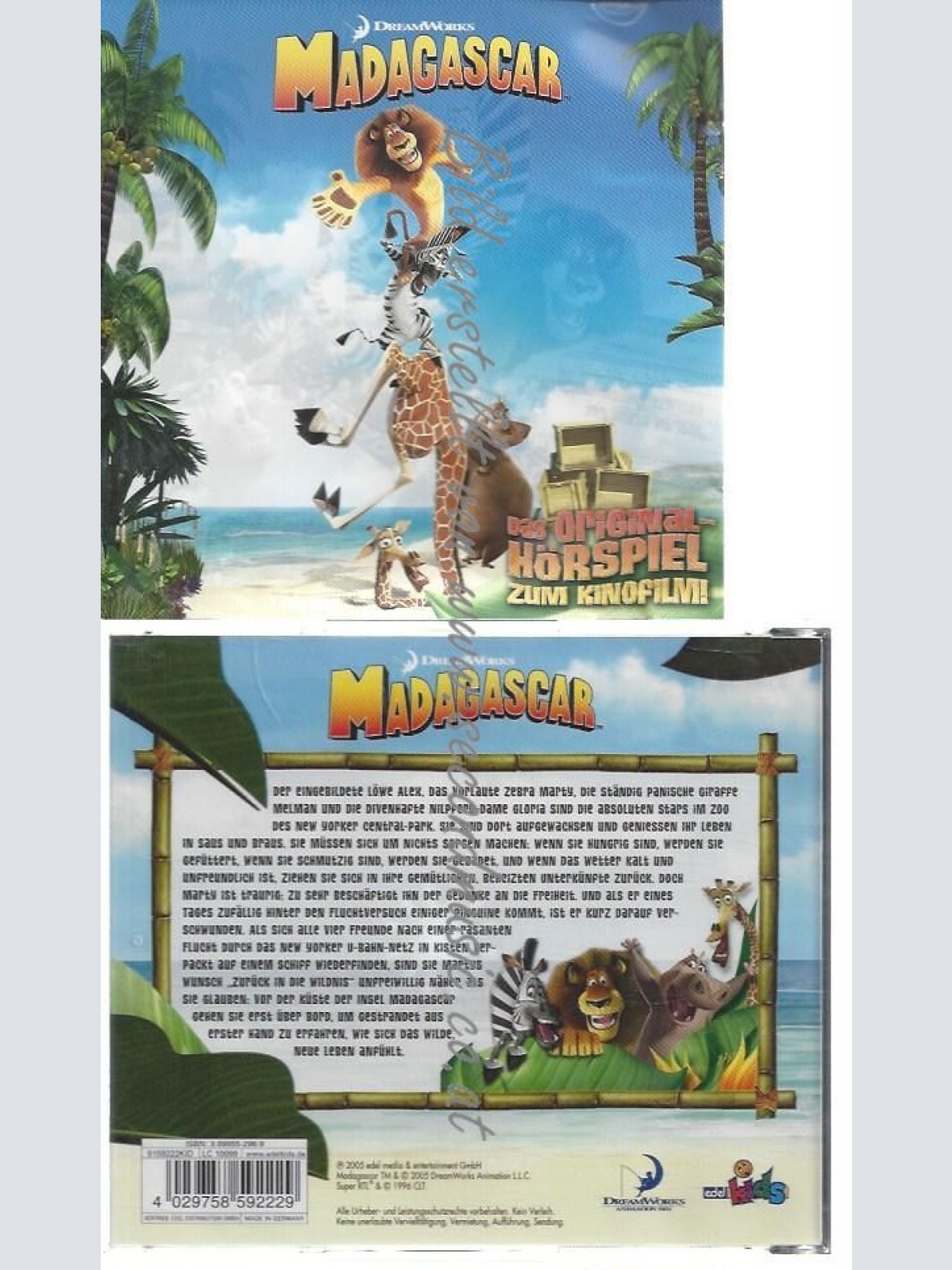 CD--Madagascar - Das Hörspiel zum Film
