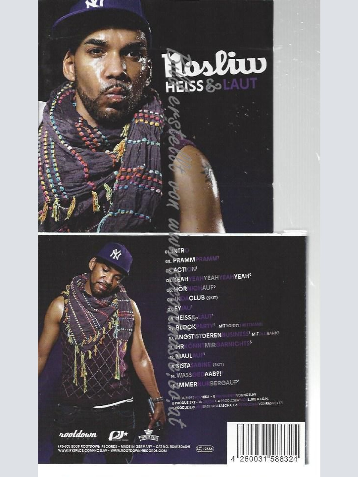 CD--NOSLIW--    HEISS UND LAUT