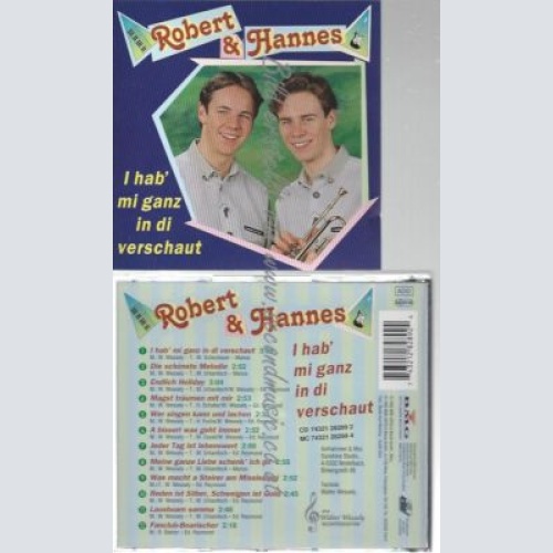 CD--ROBERT & HANNES--    I HAB MI GANZ IN DI VERSCHAUT