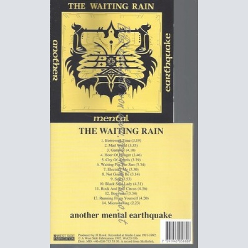 CD--THE WAITING RAIN--ANOTHER MENTAL EARTHQUAKE