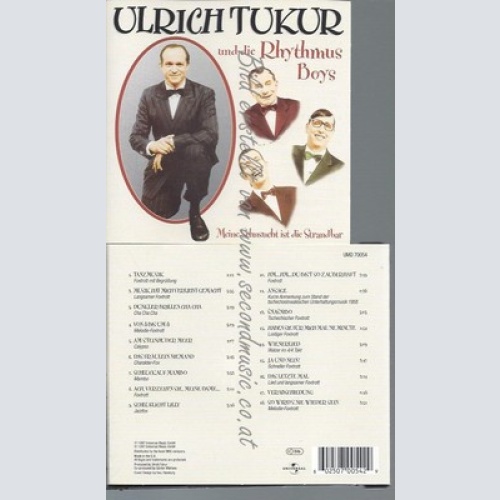 CD--ULRICH TUKUR & DIE RHYTHMUS BOYS--MEINE SEHNSUCHT IST DIE STRANDBAR