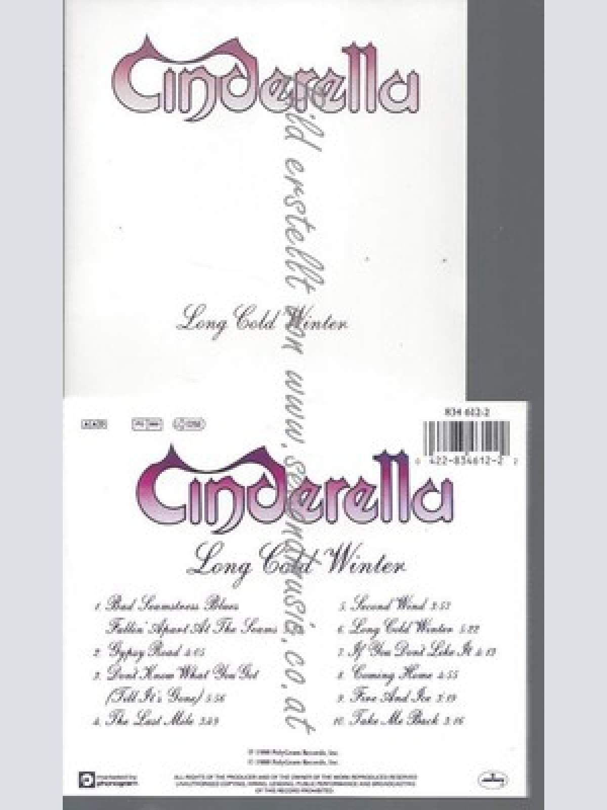 CD--CINDERELLA--LONG COLD WINTER