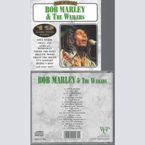 CD--BOB MARLEY--PEARLS OF THE PAST