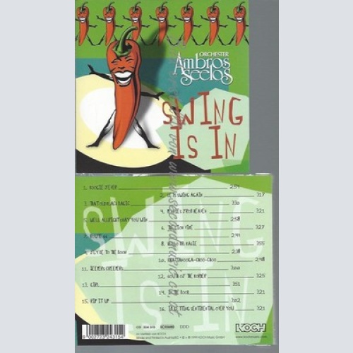 CD--SEELOS,AMBROS ORCHESTER--SWING IS IN
