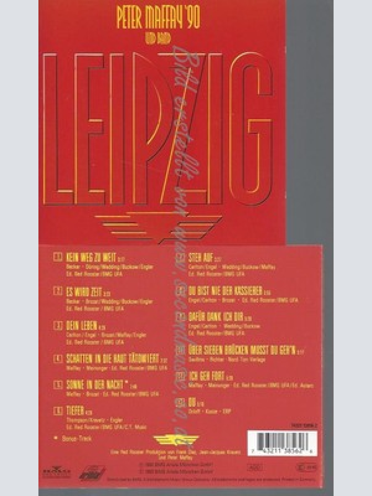 CD--PETER MAFFAY--LEIPZIG