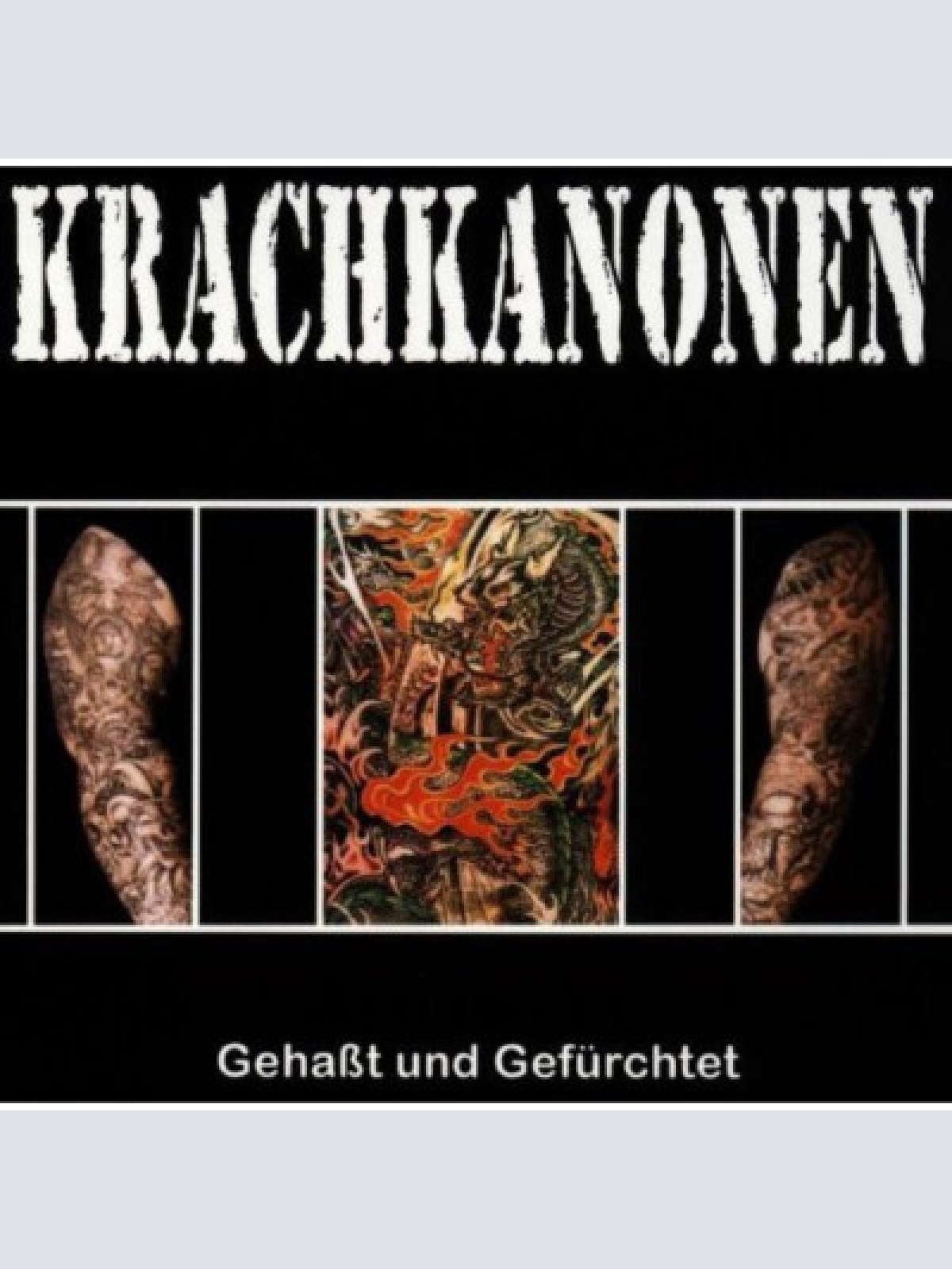 CD, EP Krachkanonen - Gehasst und Gefürchtet