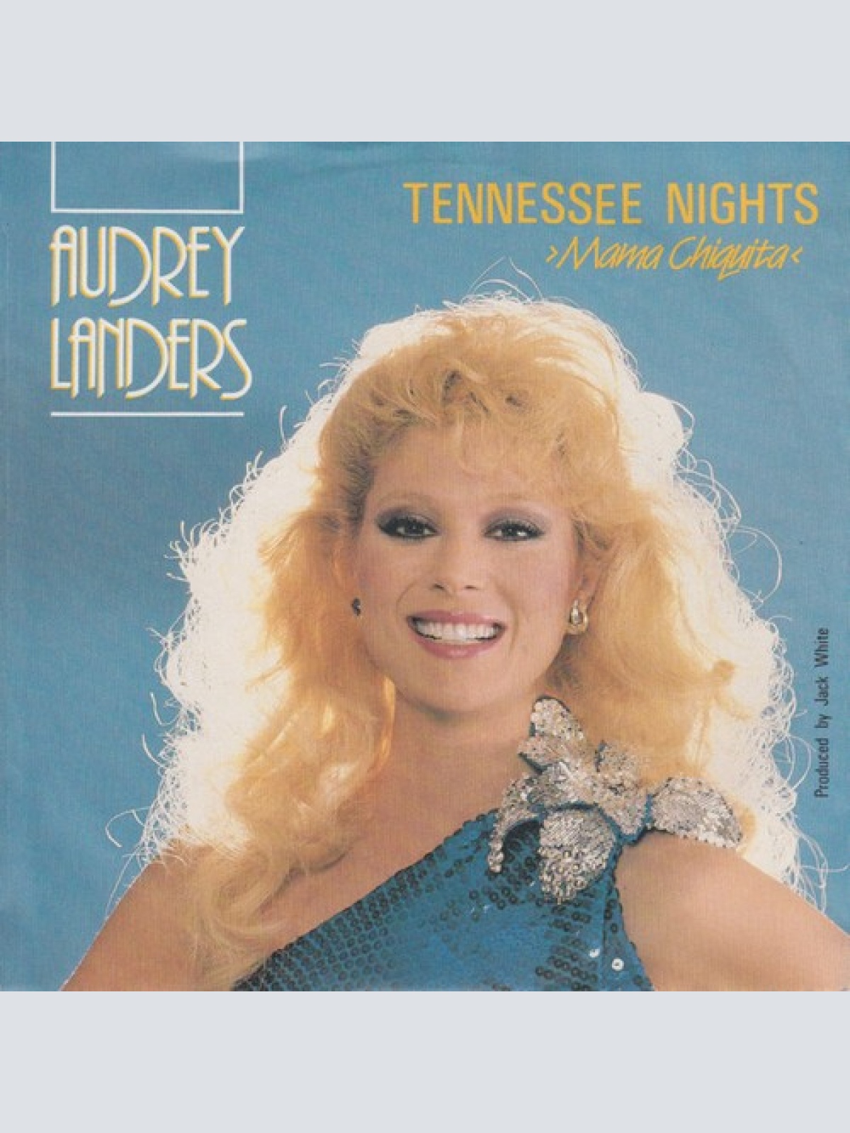 7", Single Audrey Landers - Tennessee Nights (Mama Chiquita)