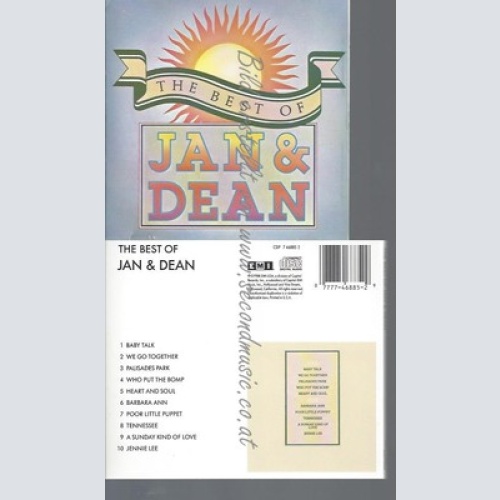 CD--JAN & DEAN--BEST OF JAN & DEAN | IMPORT