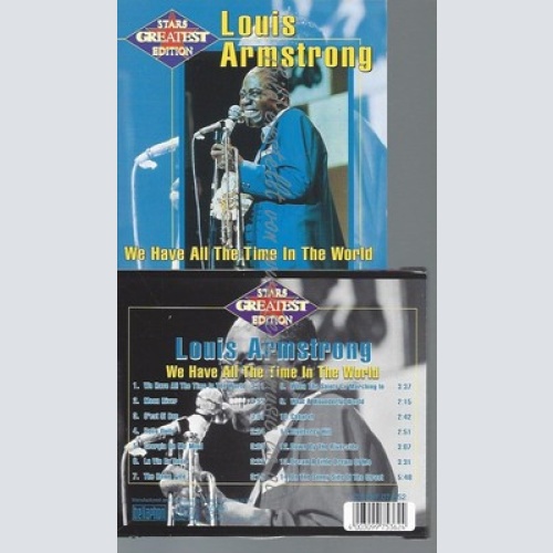 CD--LOUIS ARMSTRONG--WE HAVE ALL THE TIME IN THE WO