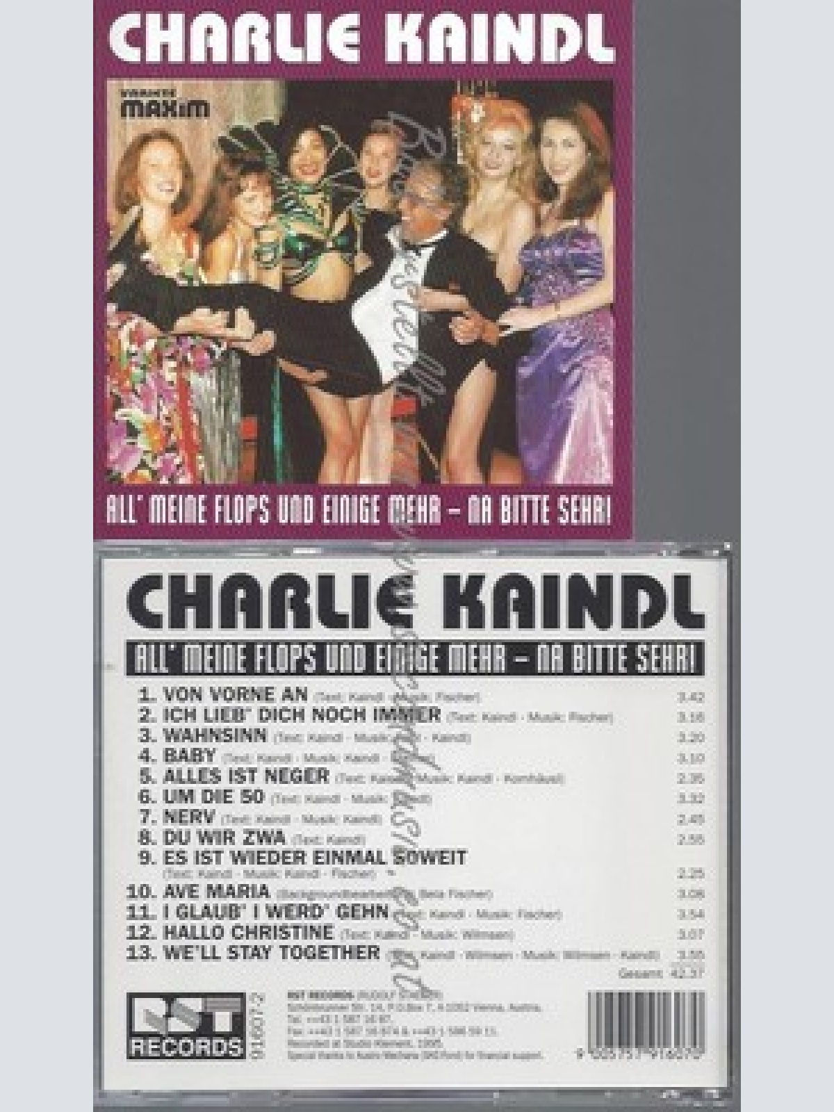 CD--KAINDL,CHARLIE--ALLE MEINE FLOPPS UND VIELE ME