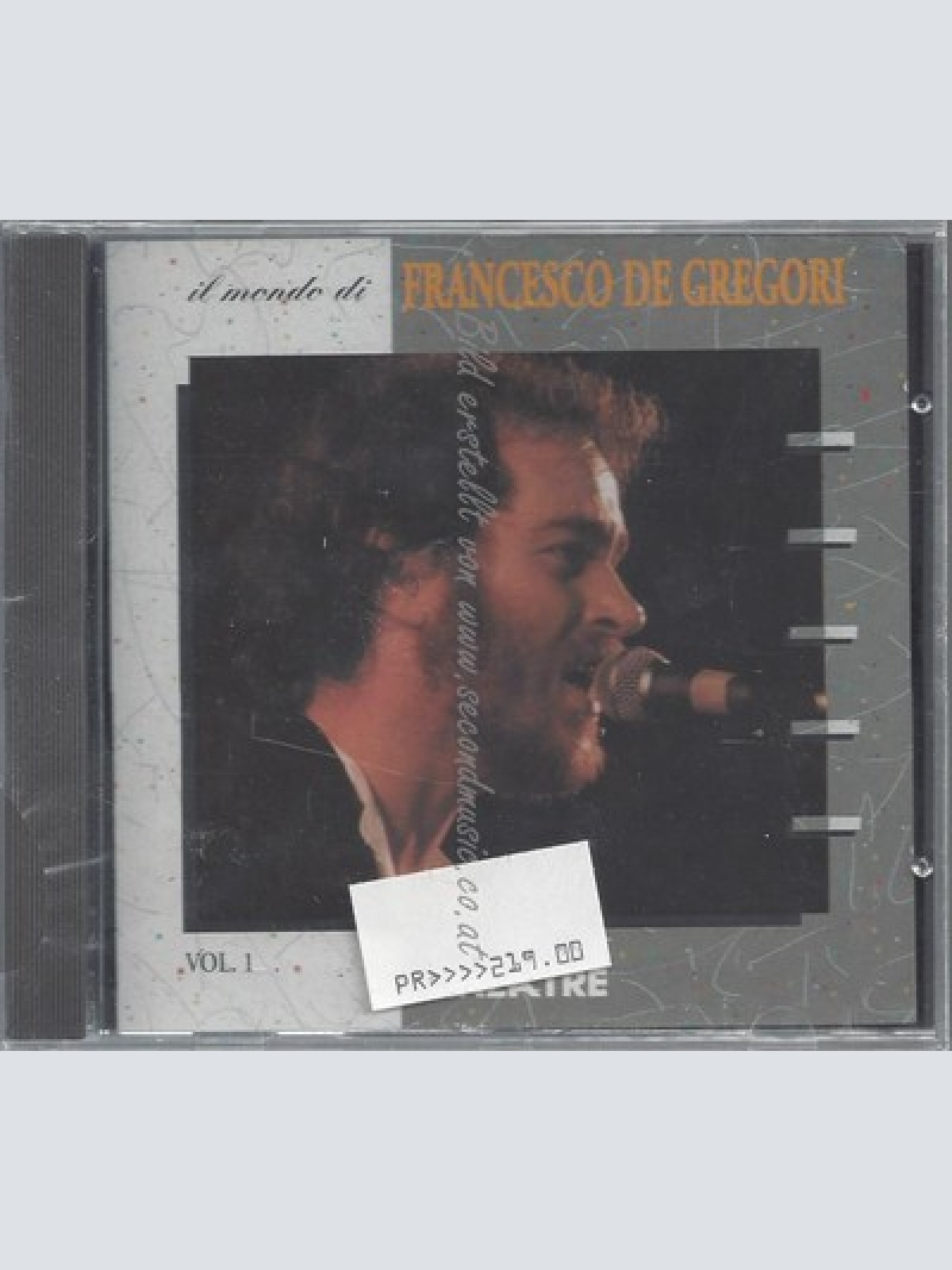 CD--FRANCESCO DE GREGORI--IL MONDO DI VOL 1 | CD