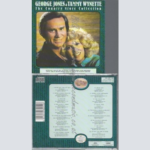 CD--GEORGE JONES & TAMMY WYNETTE--THE COUNTRY STORE COLLECTIONUK IMPORT
