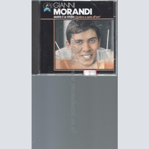 CD--GIANNI MORANDI--QUESTA E LA STORIA