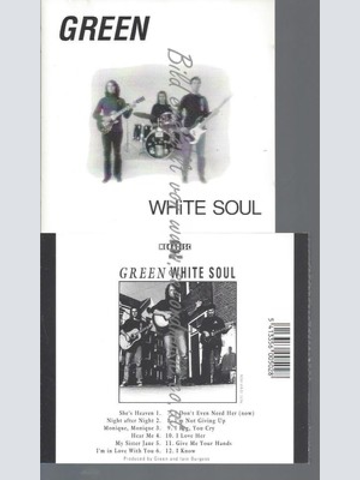 CD--GREEN WHITE SOUL