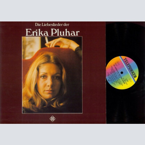 LP-  Erika Pluhar – Die Liebeslieder Der Erika Pluhar  / FOC