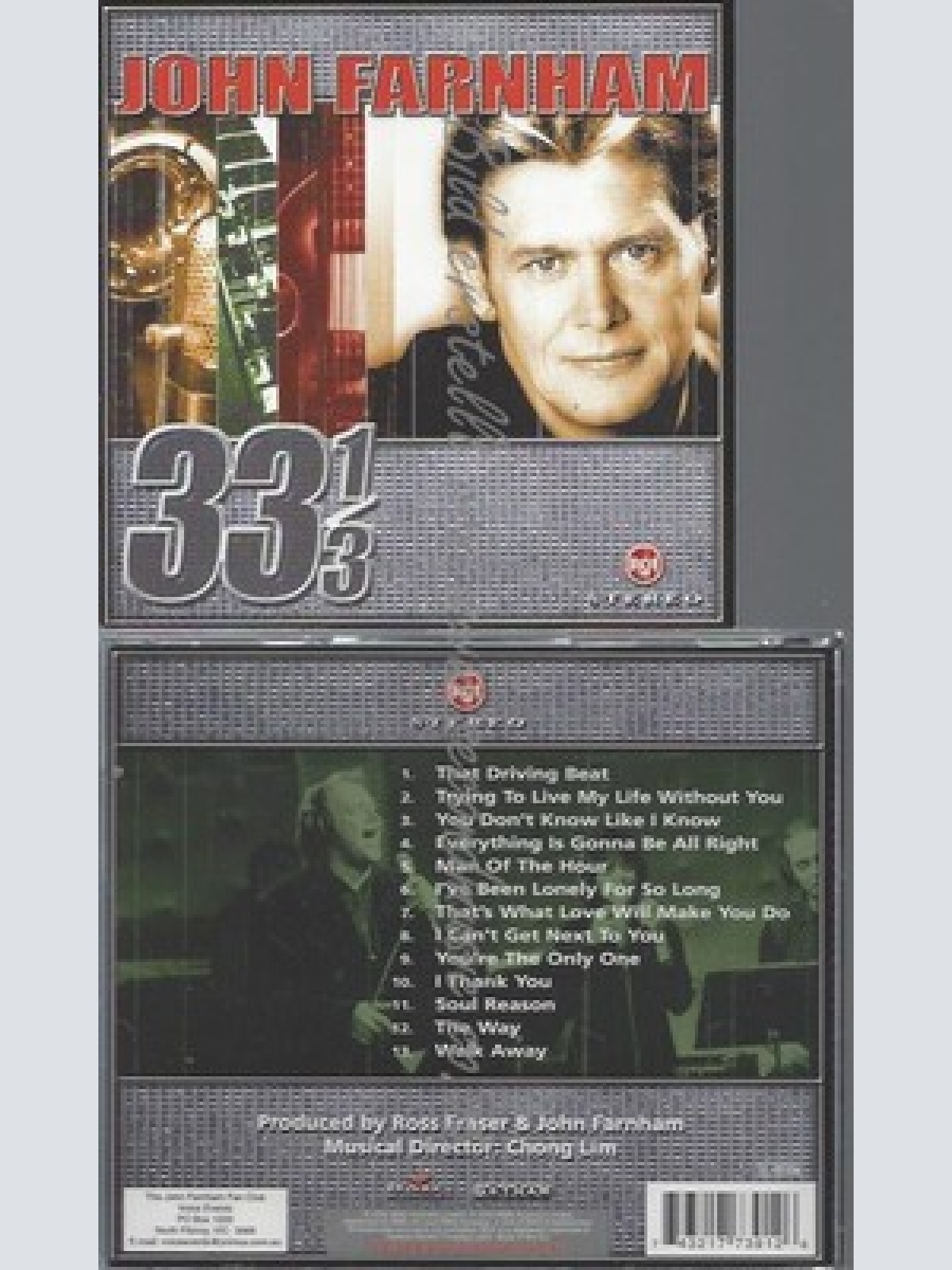 CD--/ JOHN FARNHAM--33 1/3
