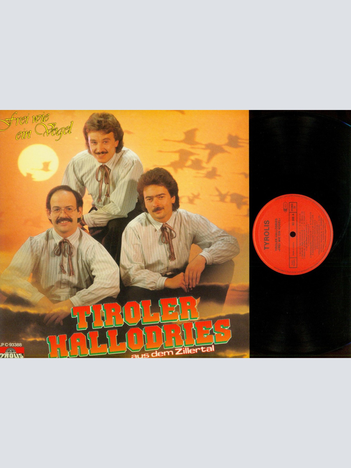 LP--Tiroler Hallodries – Frei Wie Ein Vogel // NM