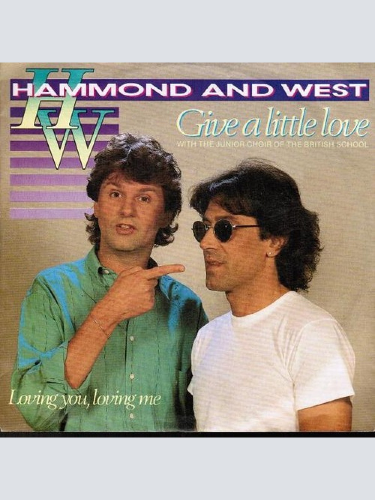 7", Single Hammond* And West* - Give A Little Love
