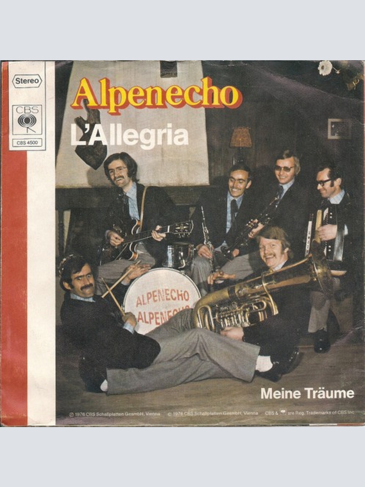 7", Single Alpenecho (4) - L'Allegria