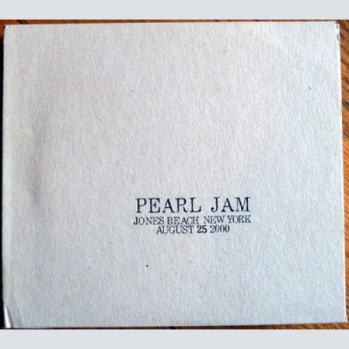2xCD, Album, Tour Pearl Jam - Jones Beach, New York - August 25, 2000