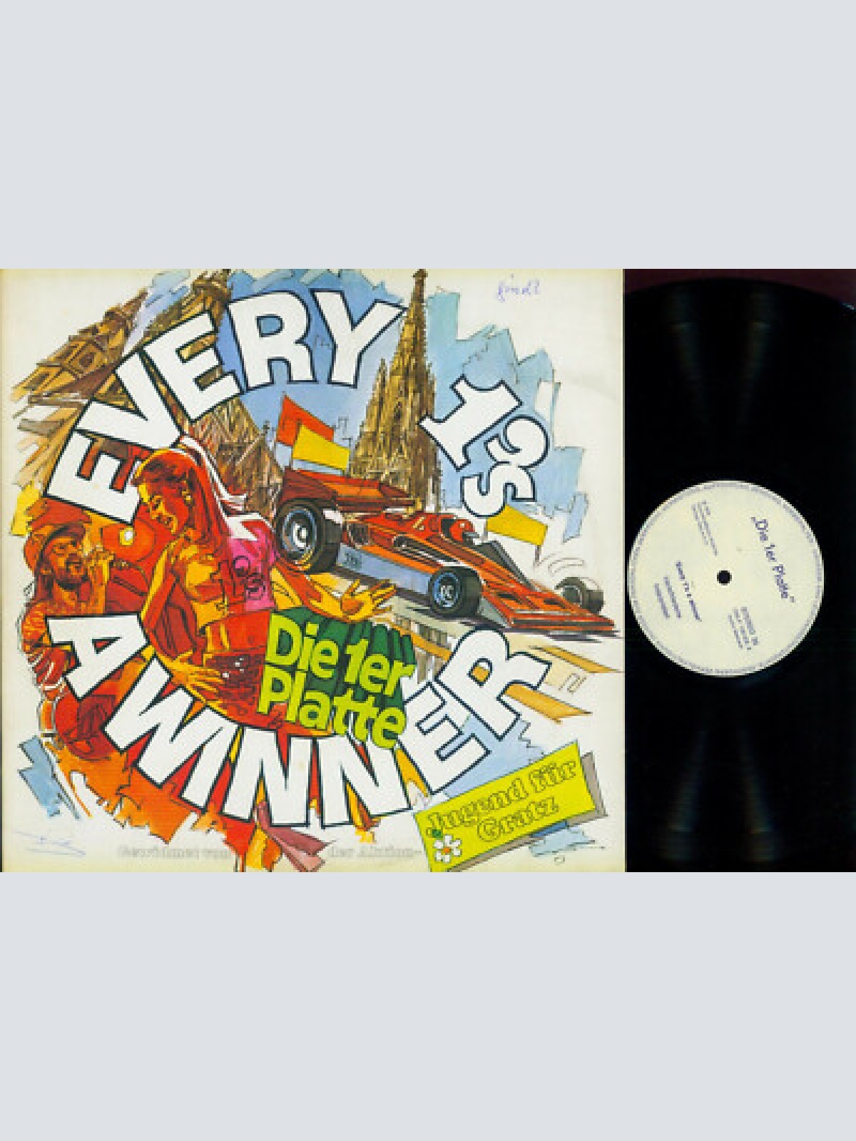 LP--Various – Every 1's A Winner // Austropop Sampler