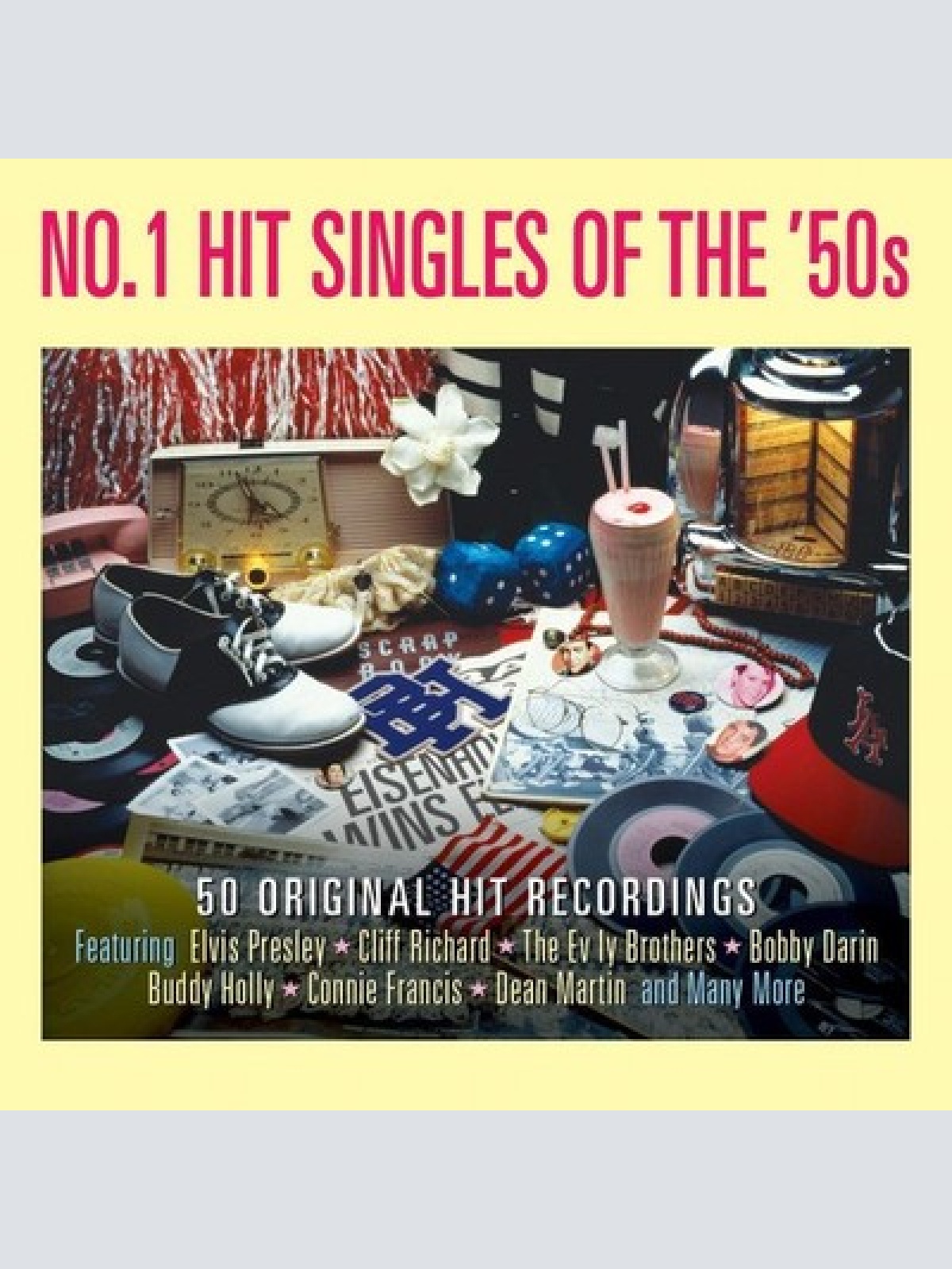 2xCD, Comp, Sou Various - No.1 Hit Singles Of The '50s