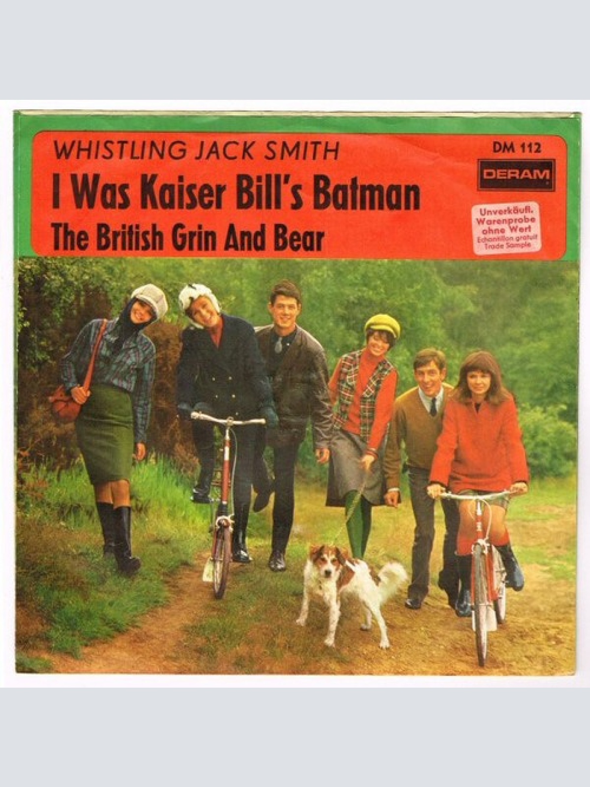 7", Single, Promo Whistling Jack Smith - I Was Kaiser Bill's Batman