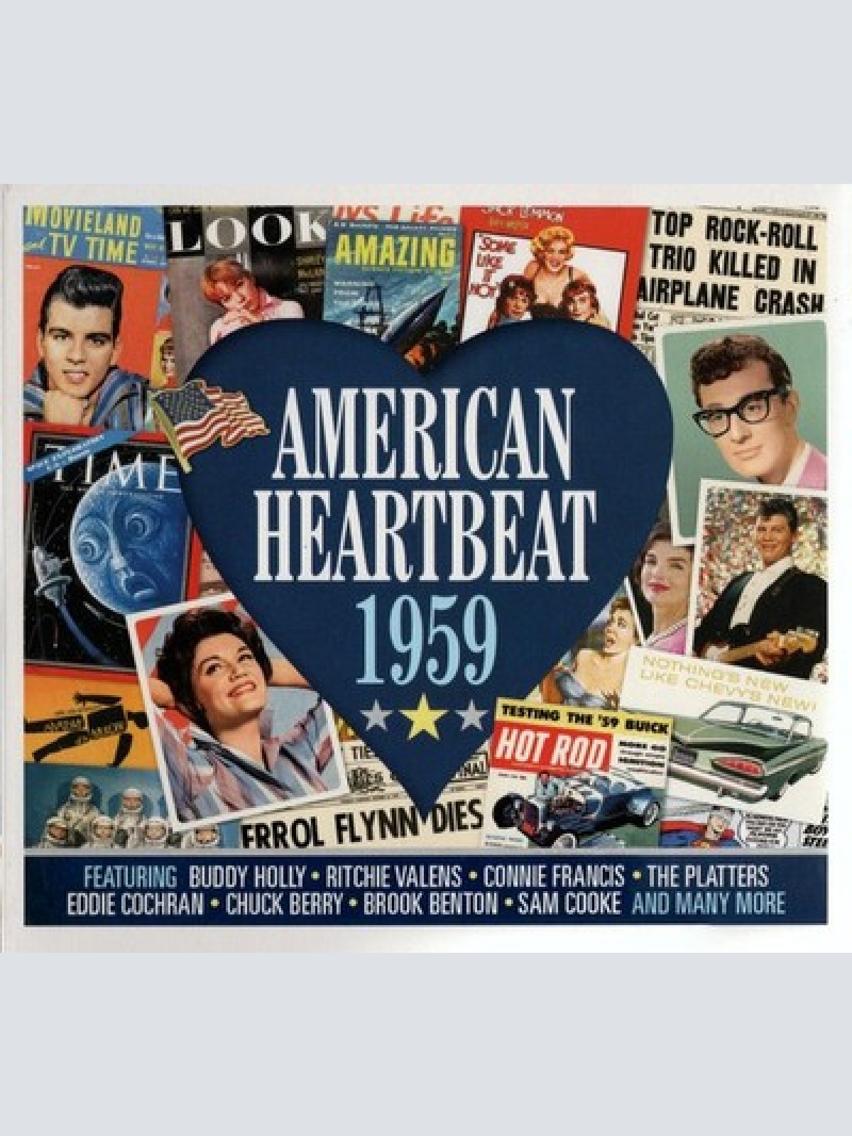 2xCD, Comp Various - American Heartbeat 1959